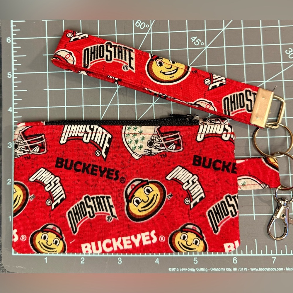Ohio State Red Wristlet Clutch